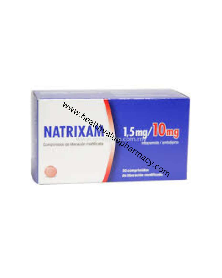 NATRIXAM 1.5MG/10MG 6X5 AMLODIPINE / INDAPAMIDE