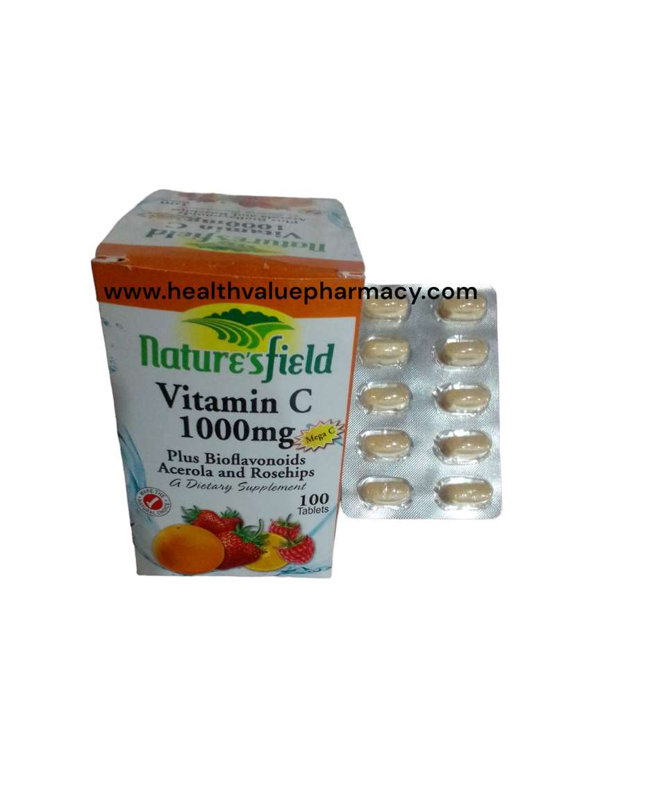 NATURES FIELD VITAMIN C 1000MG 10X10 SATCHET