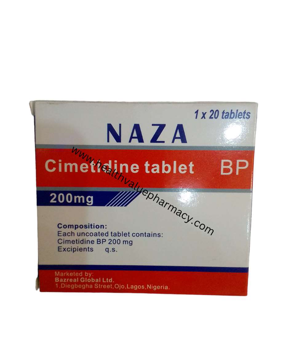 NAZA CIMETIDINE 200MG TAB