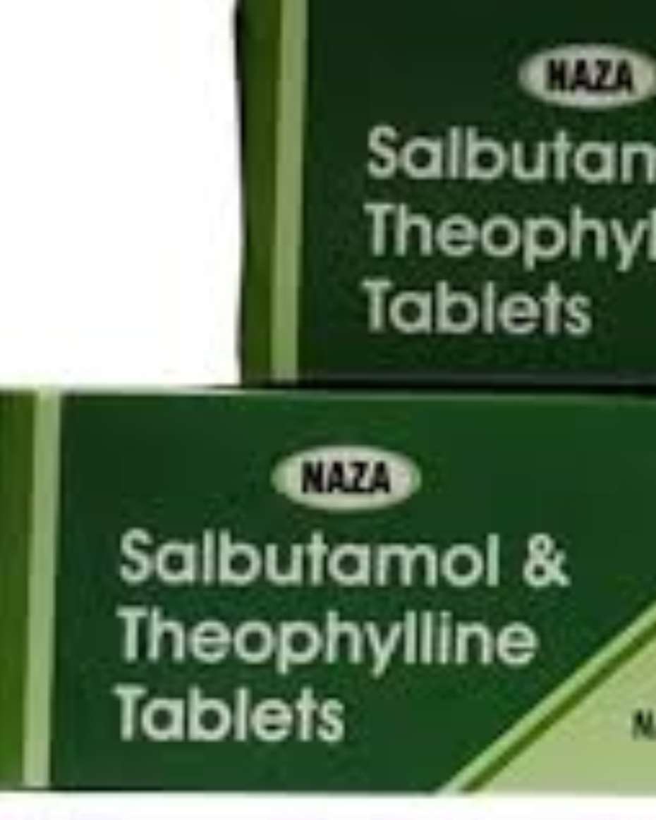 NAZA SALBUTAMOL &THEOPHYLINE TAB 10X10