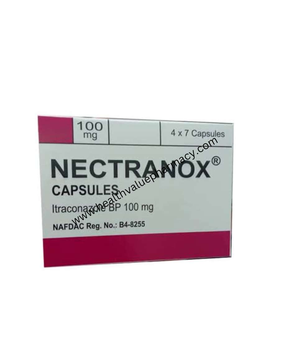 NECTRANOX CAP 100MG ITRACONAZOLE