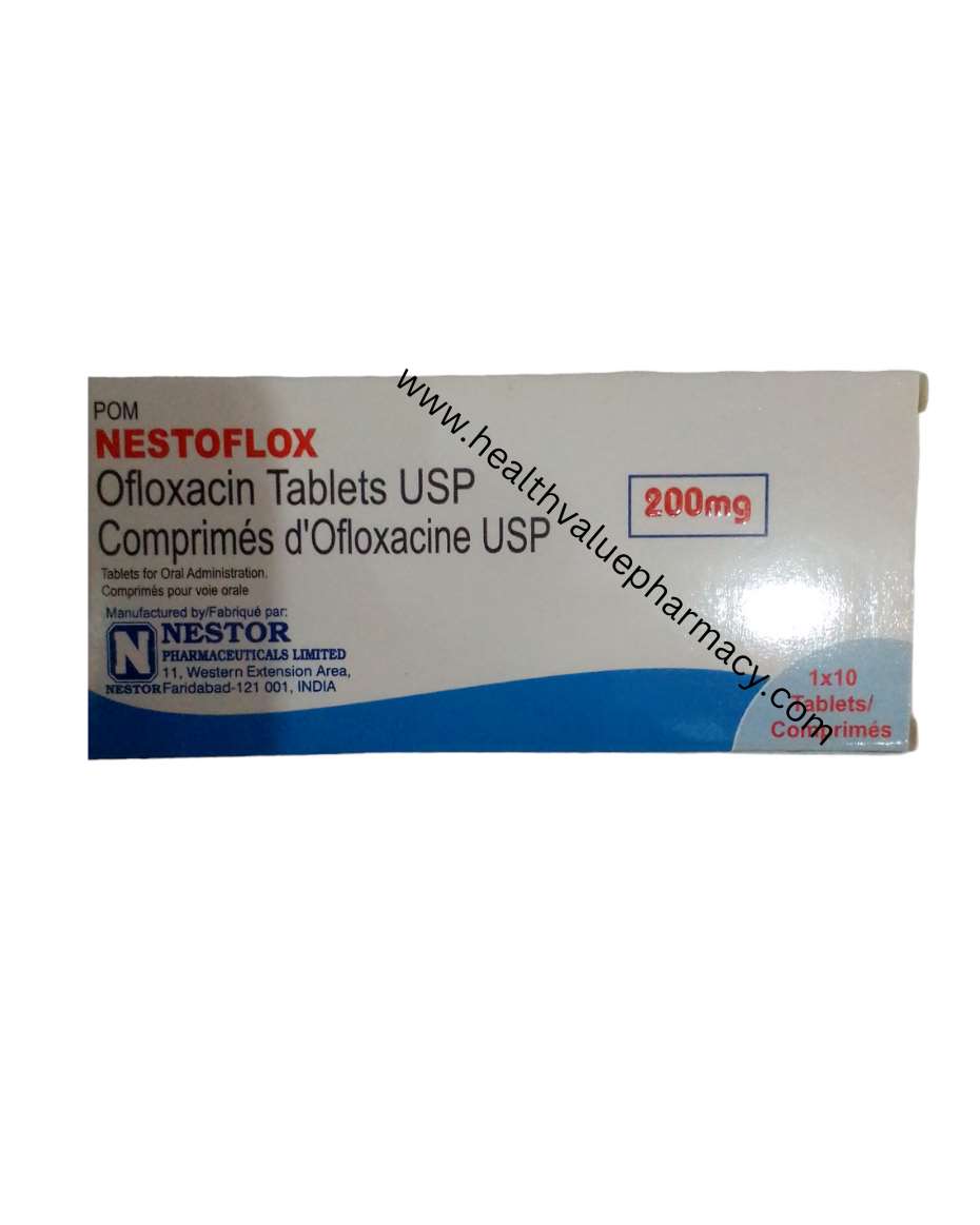 NESTOFLOX OFLOXACIN 200MG TAB