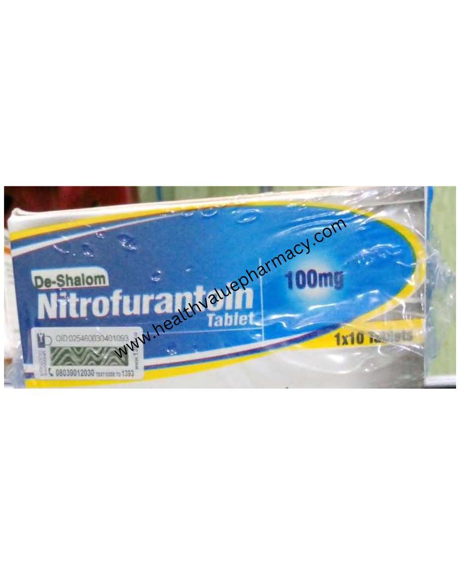 NITROFURANTOIN 100MG DE-SHALOM