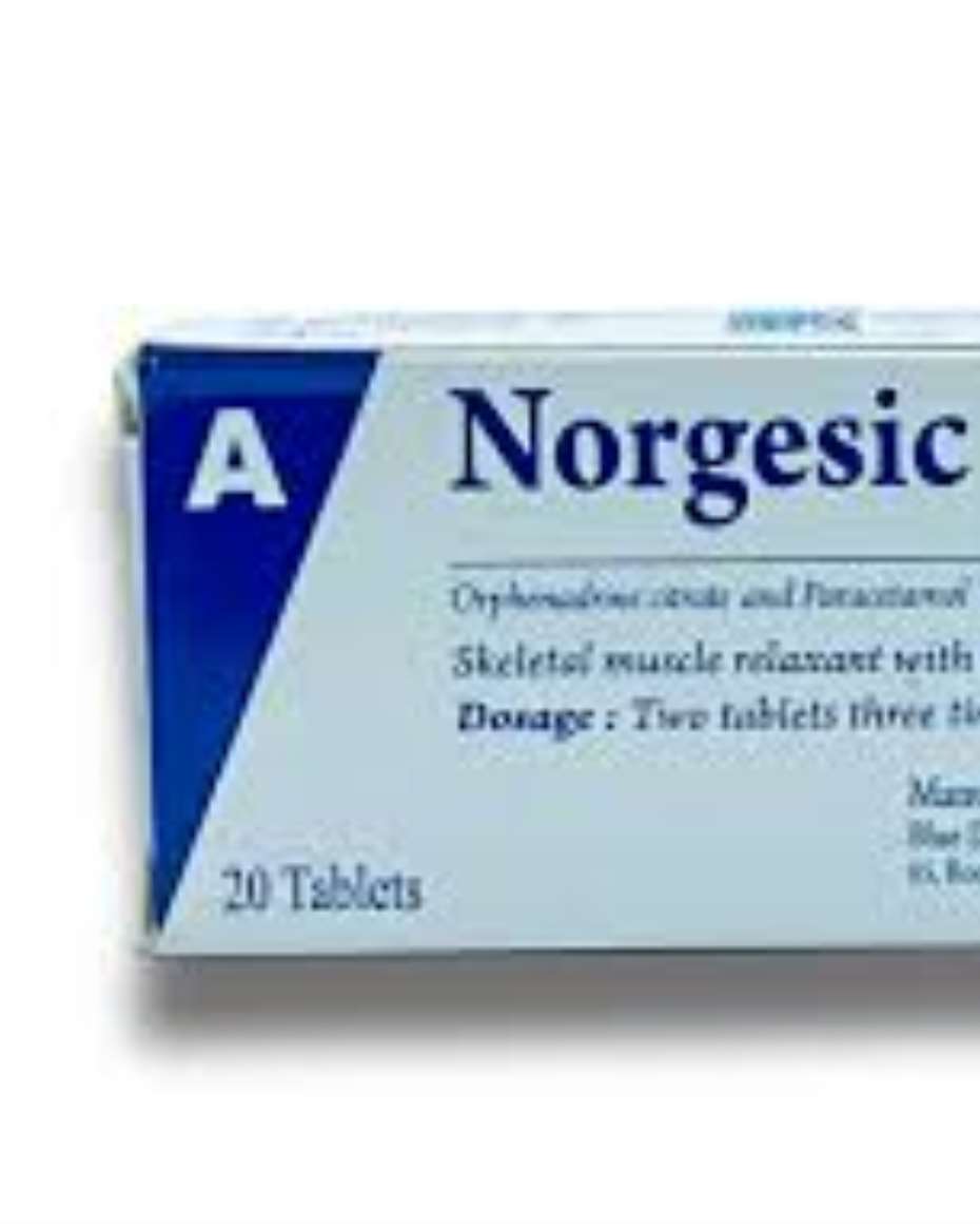 NORGESIC TAB 2X10 ORPHENADRINE / PARACETAMOL