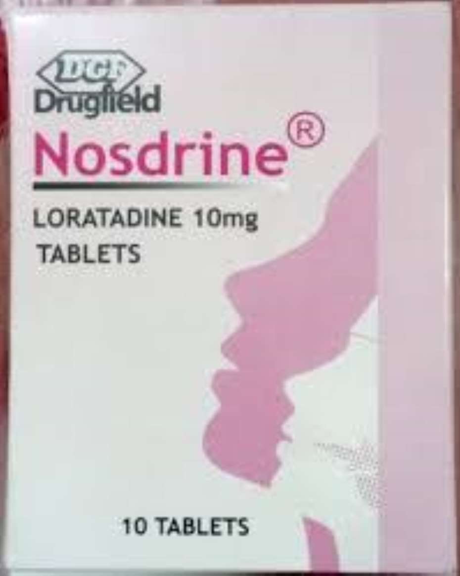 NOSDRINE LORATADINE 10MG 1X10
