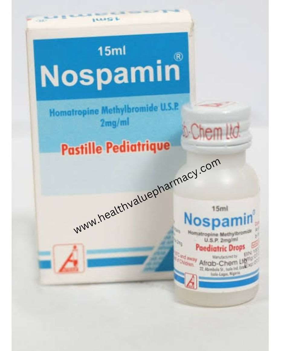 NOSPAMIN 15ML DROP HOMATROPINE METHYLBROMIDE