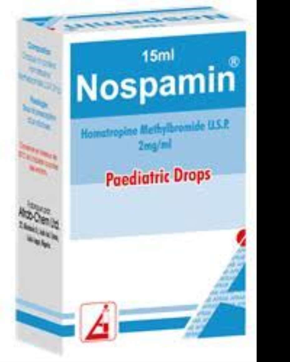 NOSPAMIN 15ML DROP HOMATROPINE METHYLBROMIDE