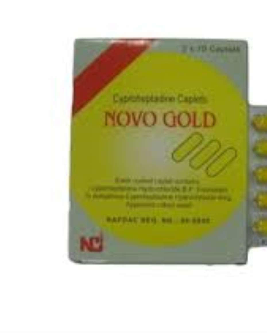 NOVO GOLD TAB 3X10 CYPROHEPTADINE