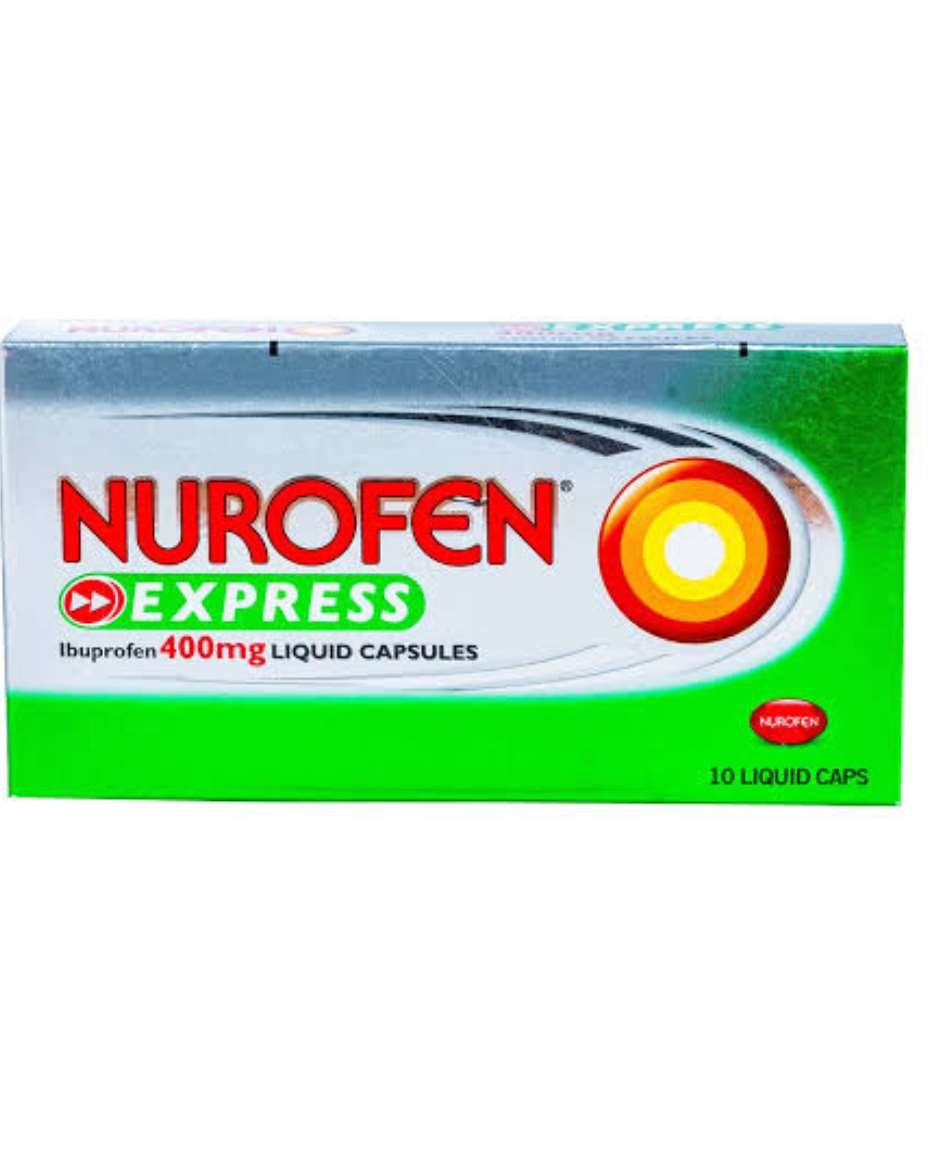 NUROFEN EXPRESS IBUPROFEN 400MG CAP