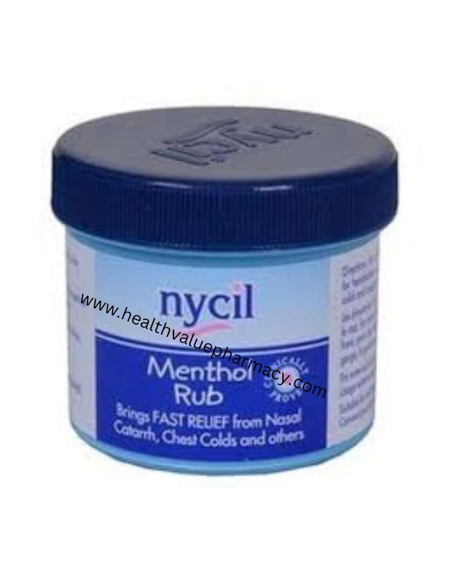 NYCIL MENTHOL RUB 100G