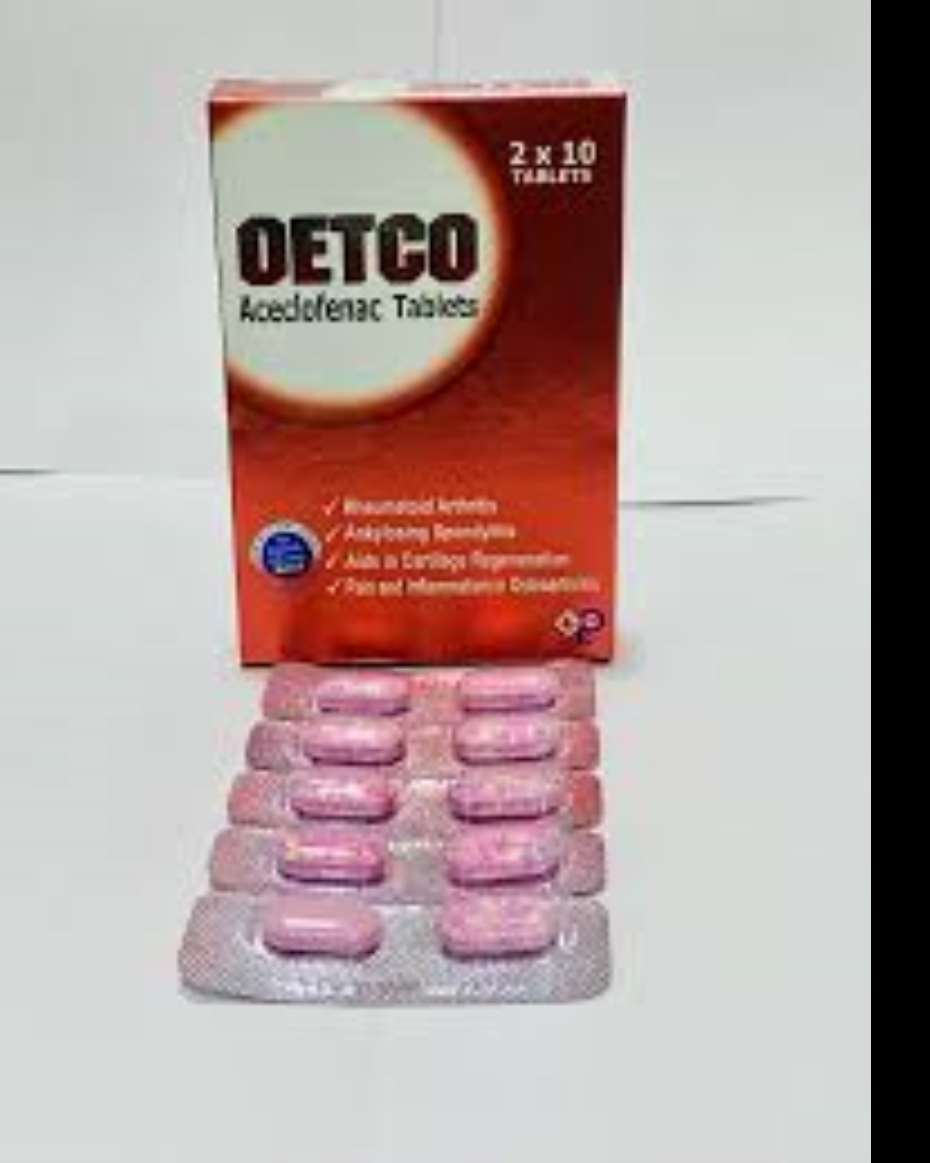 OETCO ACECLOFENAC 100MG TAB