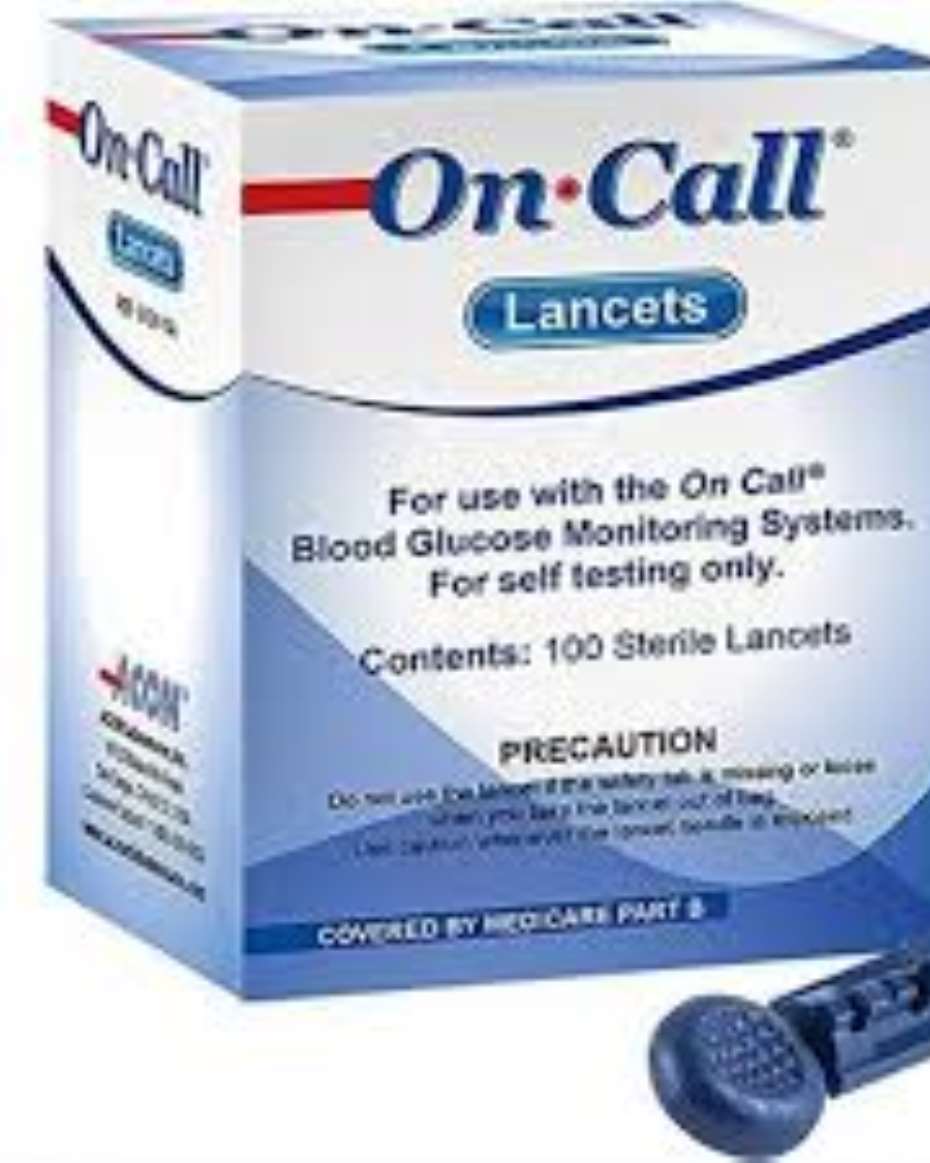 ON CALL LANCETS X100
