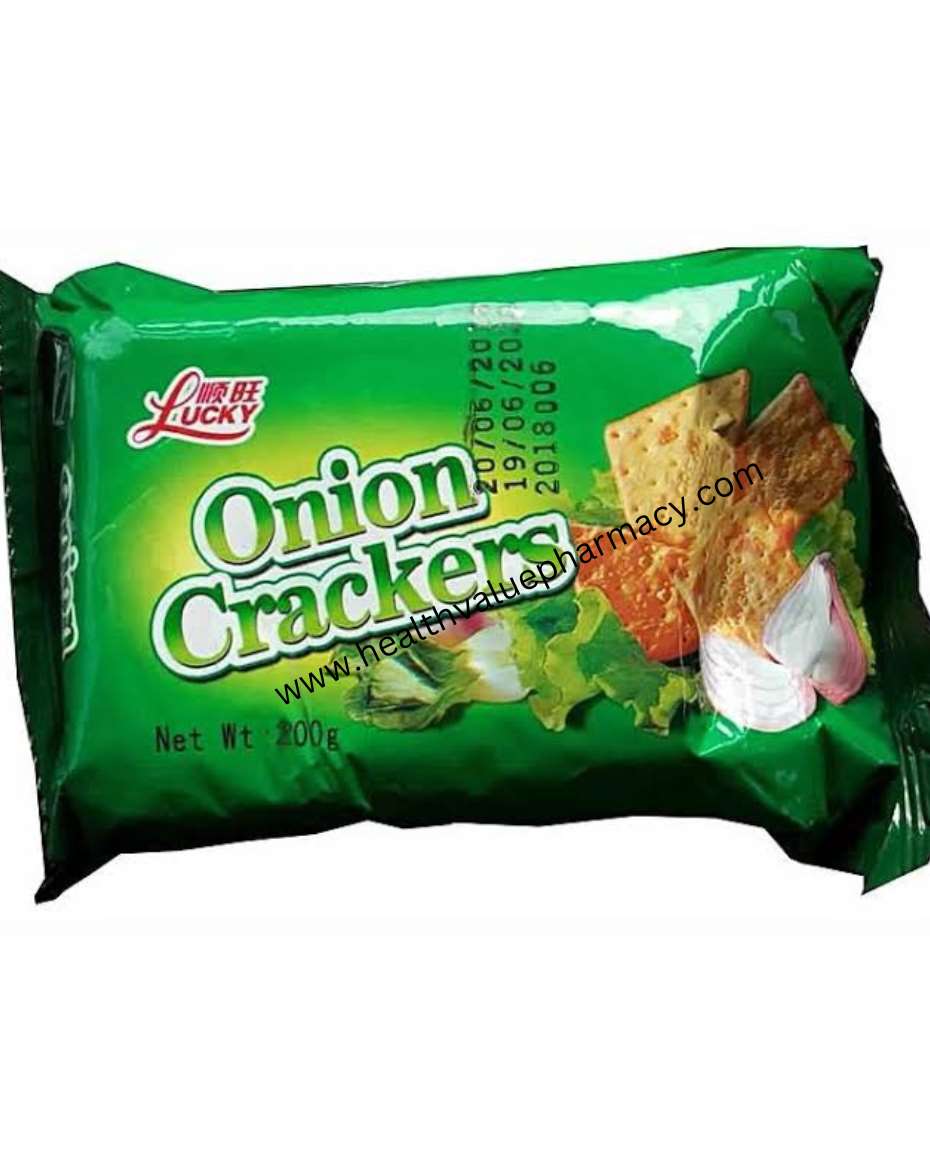 ONION CRACKERS 100G