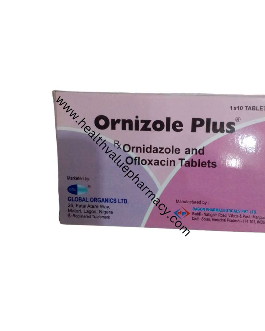 ORNIZOLE PLUS TAB (ORNIDAZOLE &OFLOXACIN )