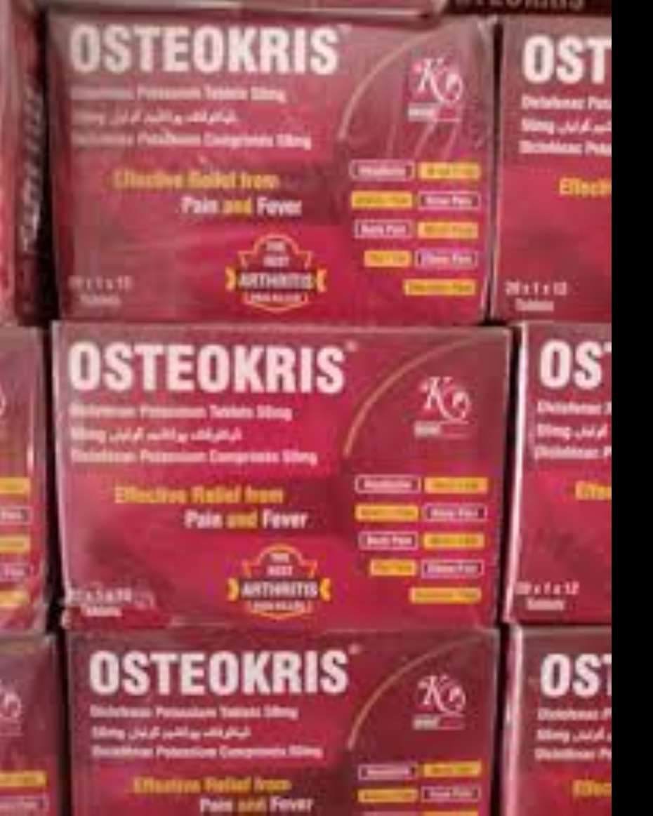 OSTEOKRIS 50MG TAB DICLOFENAC POTASSIUM