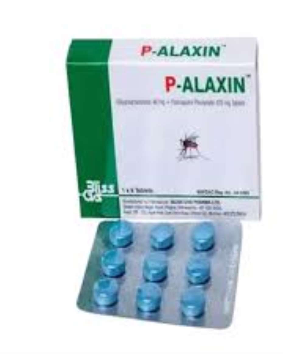 P-ALAXIN TAB X9 DIHYDROARTEMISININ / PIPERAQUINE