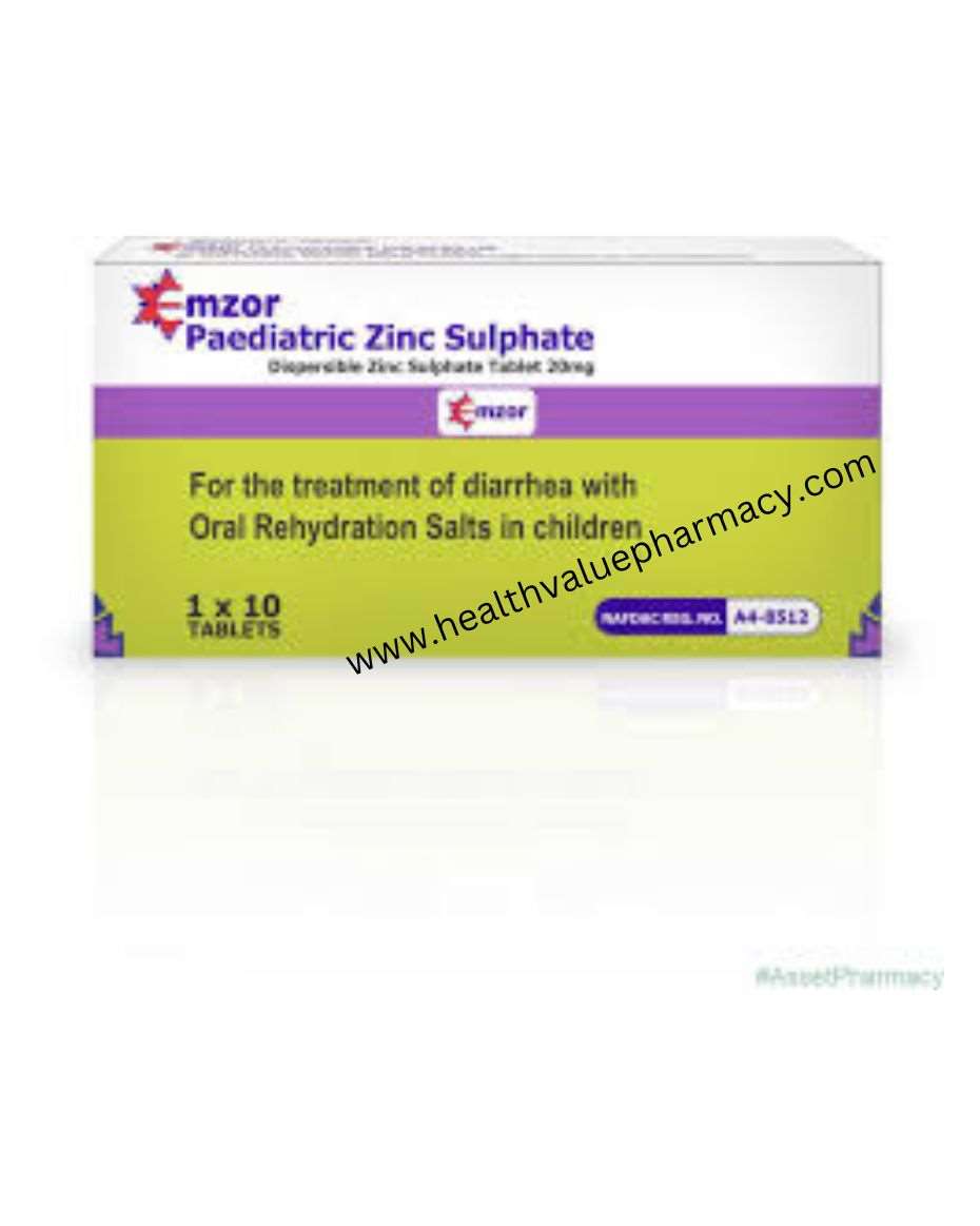 PAEDIATRIC ZINC SULPHATE (EMZOR)