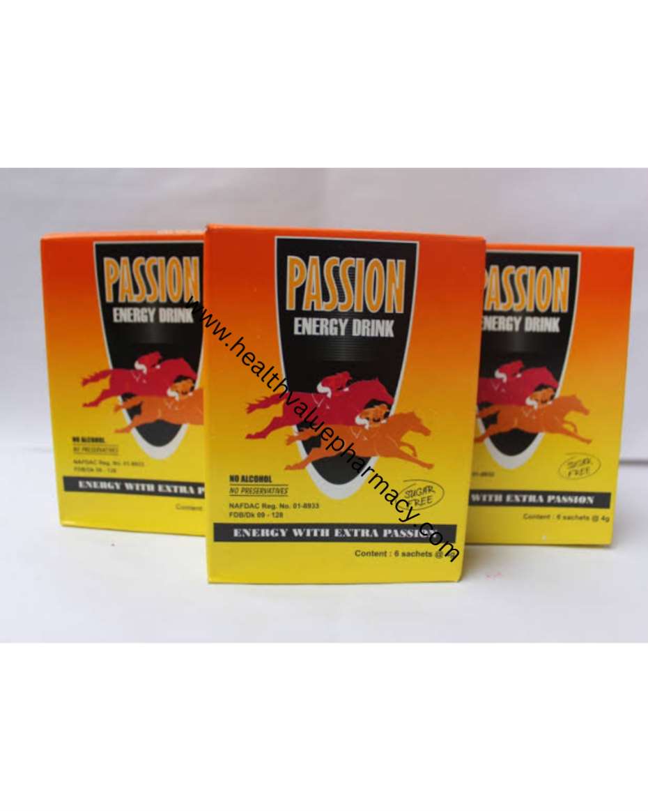 PASSION ENERGY DRINK 6X1