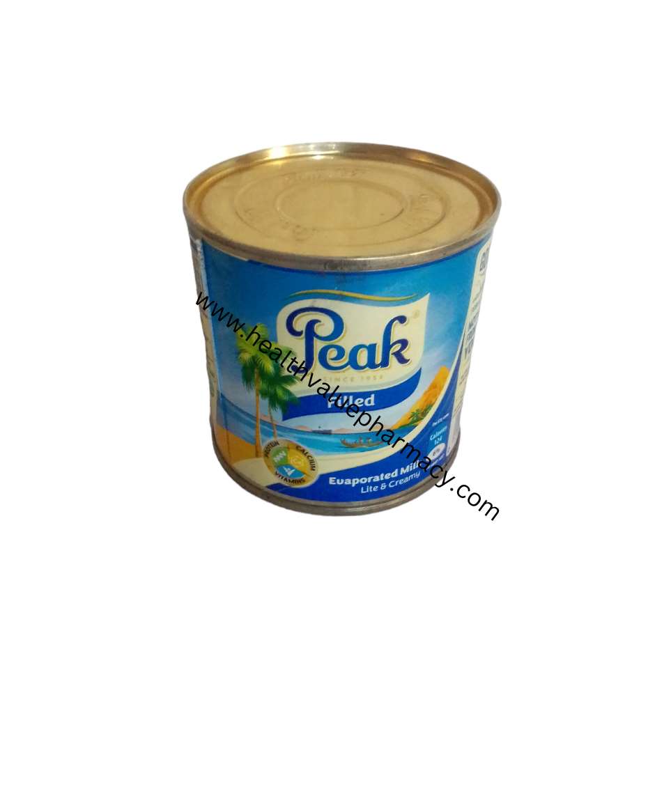 PEAK FILLED EVAPORATED MILK LIQUID