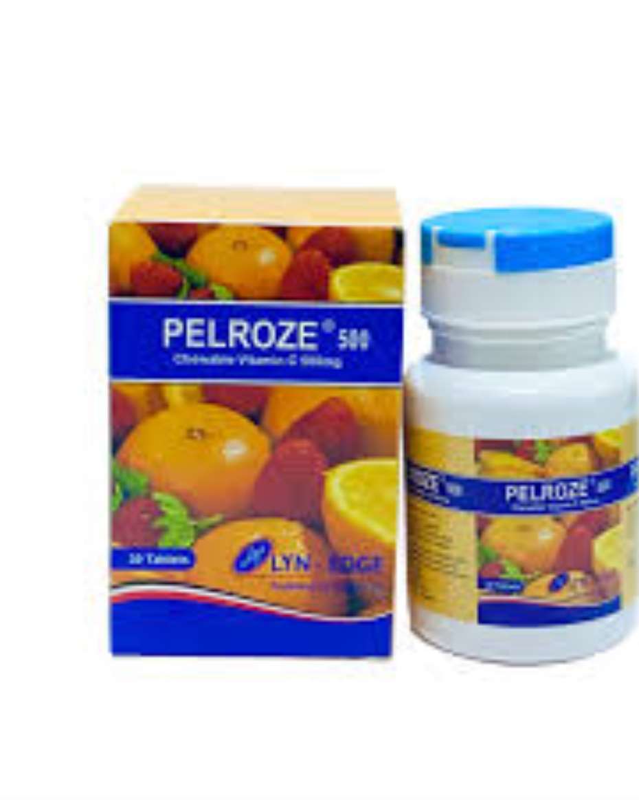 PELROZE CHEWABLE VITAMIN C 500MG