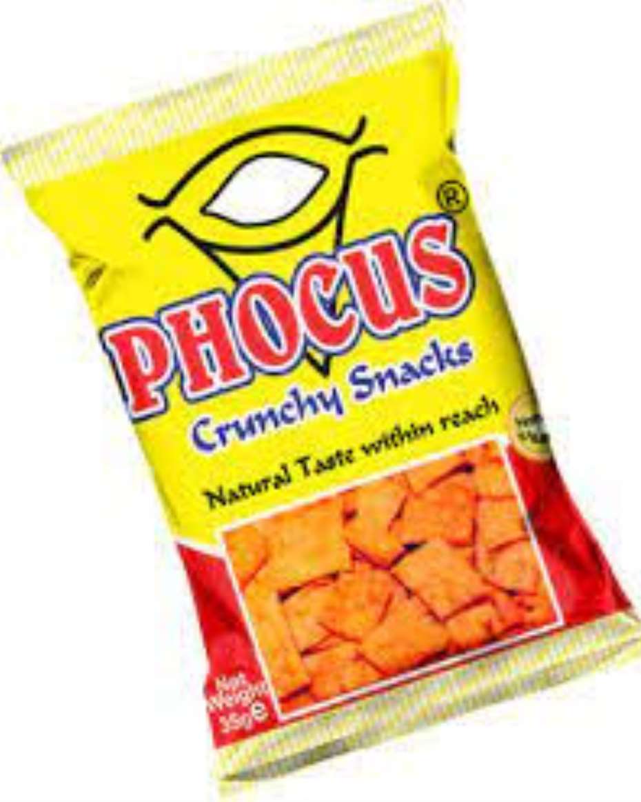 PHOCUS  CRUNCHY SNACKS 50G 60X1