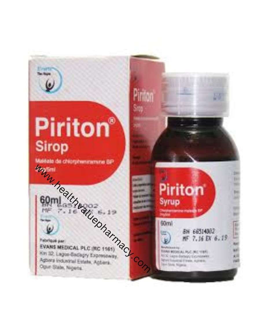 PIRITON SYRUP CHLORPHENIRAMINE