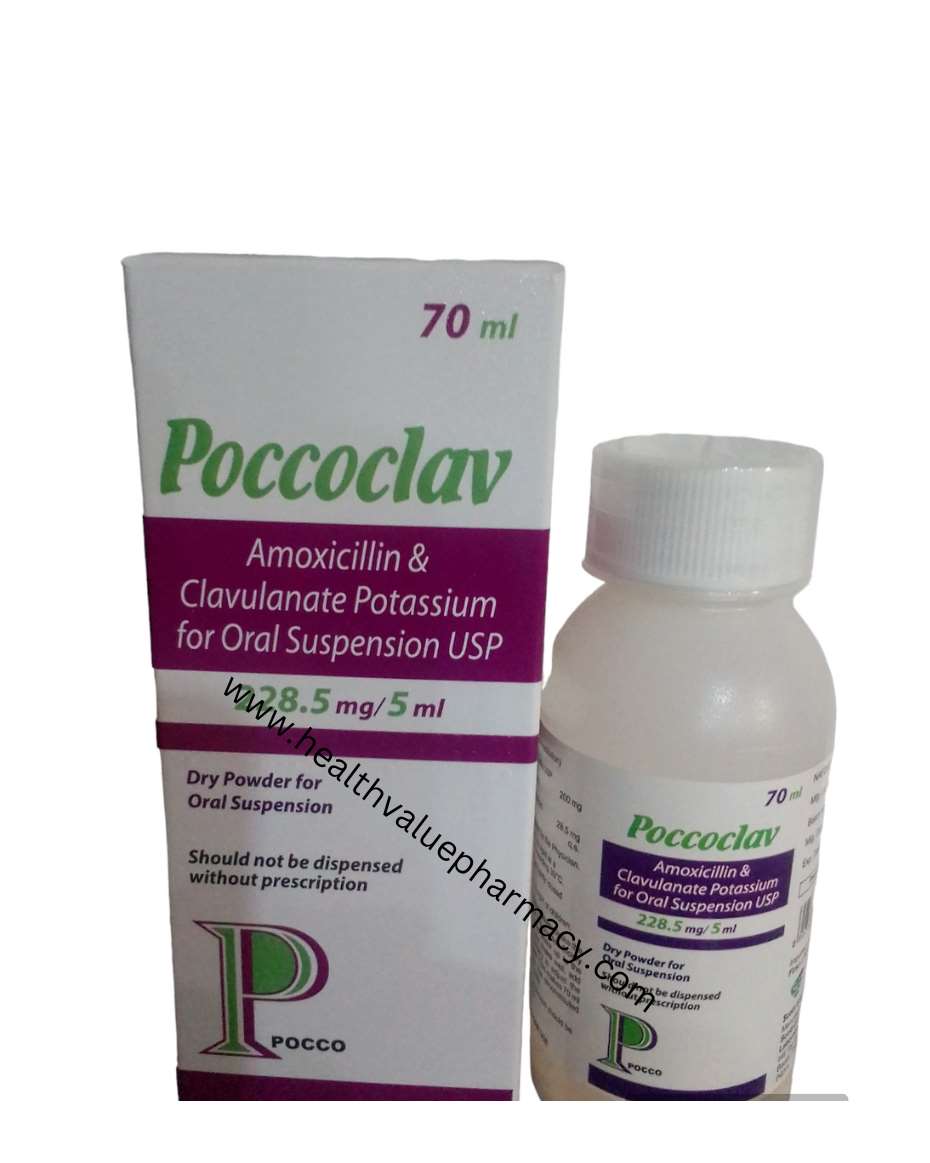 POCCOCLAV 228MG 70ML SUSP