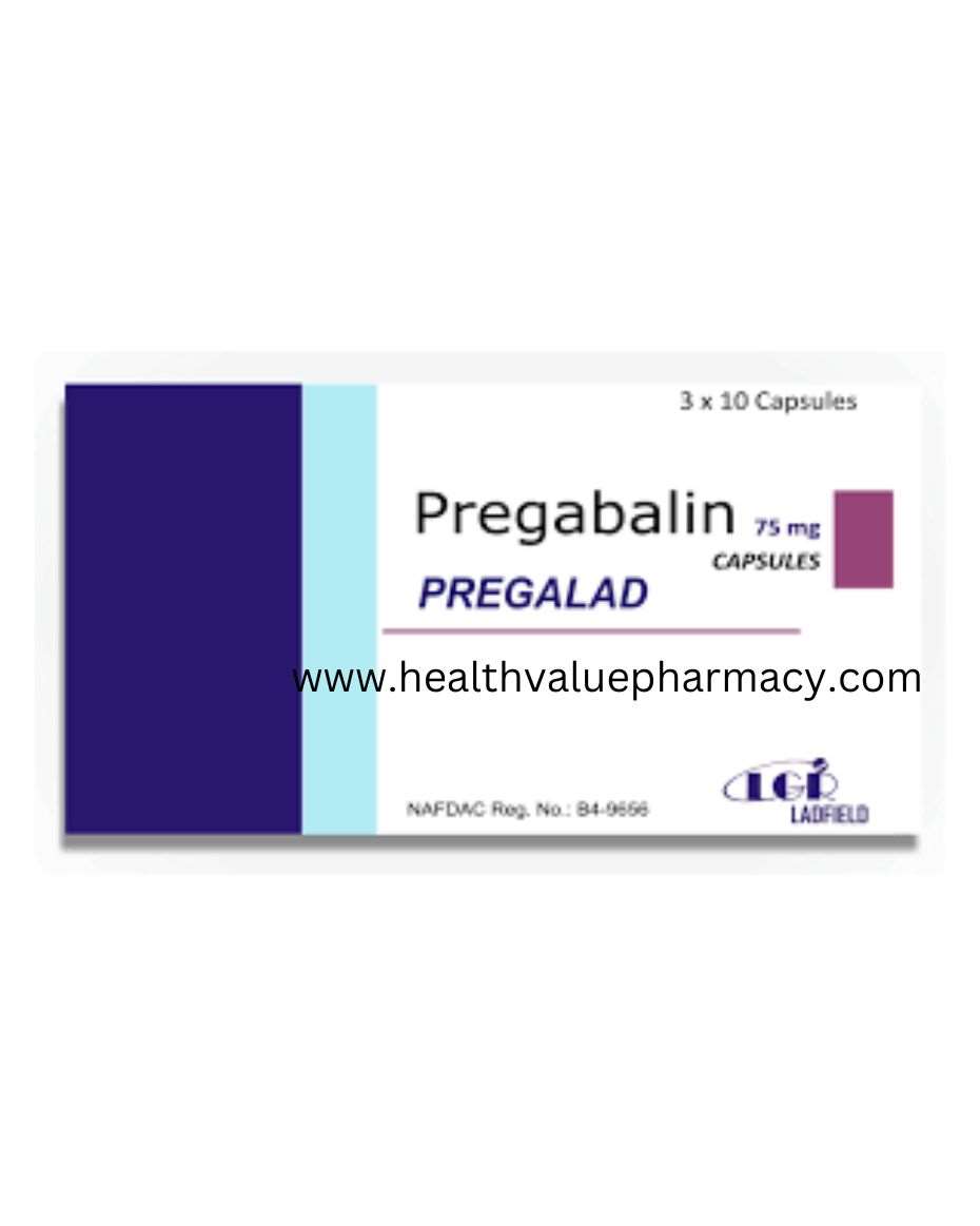 PREGALAD 3X10 PREGABALIN 75MG CAP