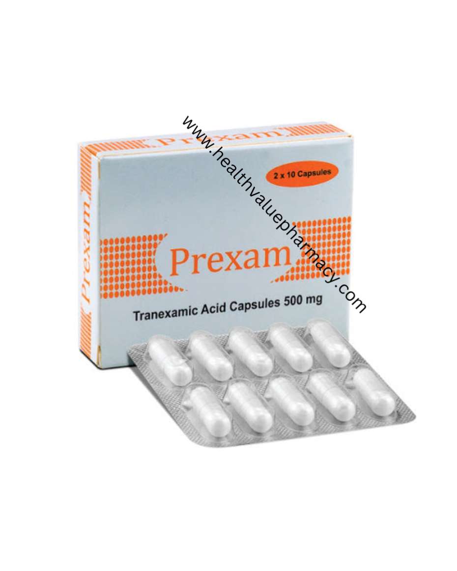 PREXAM 500MG CAP 2X10  (TRANEXAMIC ACID)