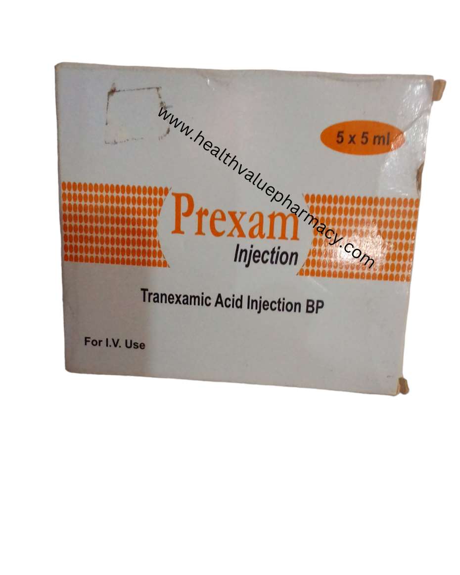 PREXAM INJECTION 5X1 TRANEXAMIC ACID