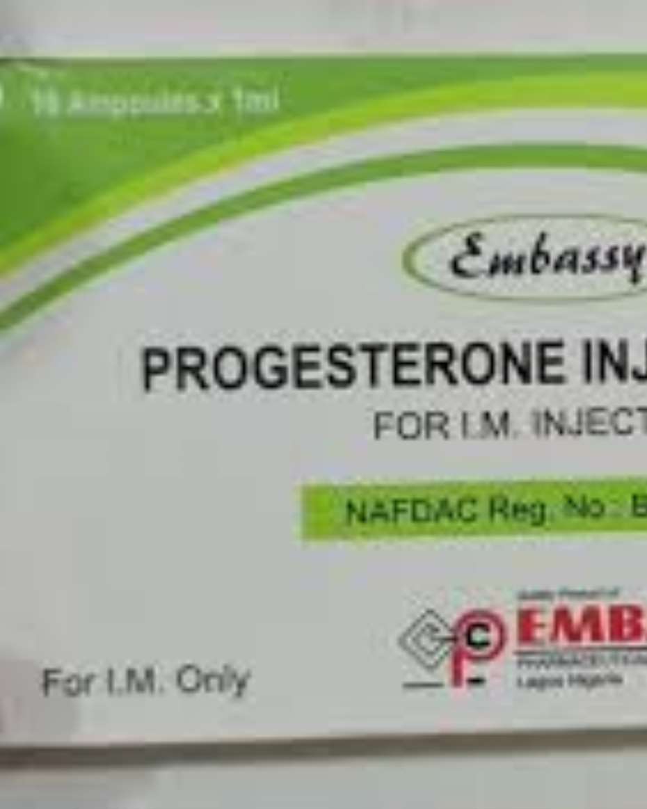 PROGESTERONE INJ 5X1 EMBASSY / UNOPROG