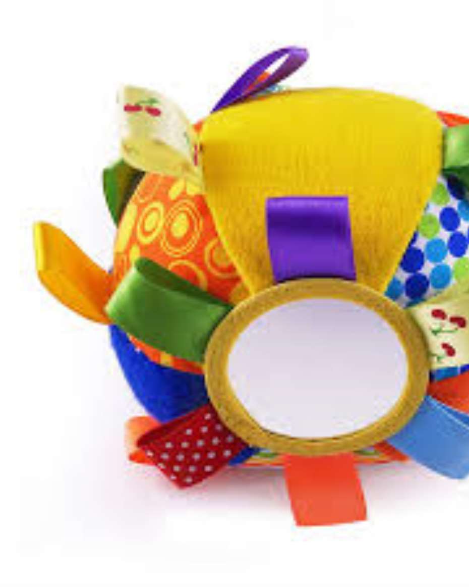 RAINBOW RIBBONS BALL TOY