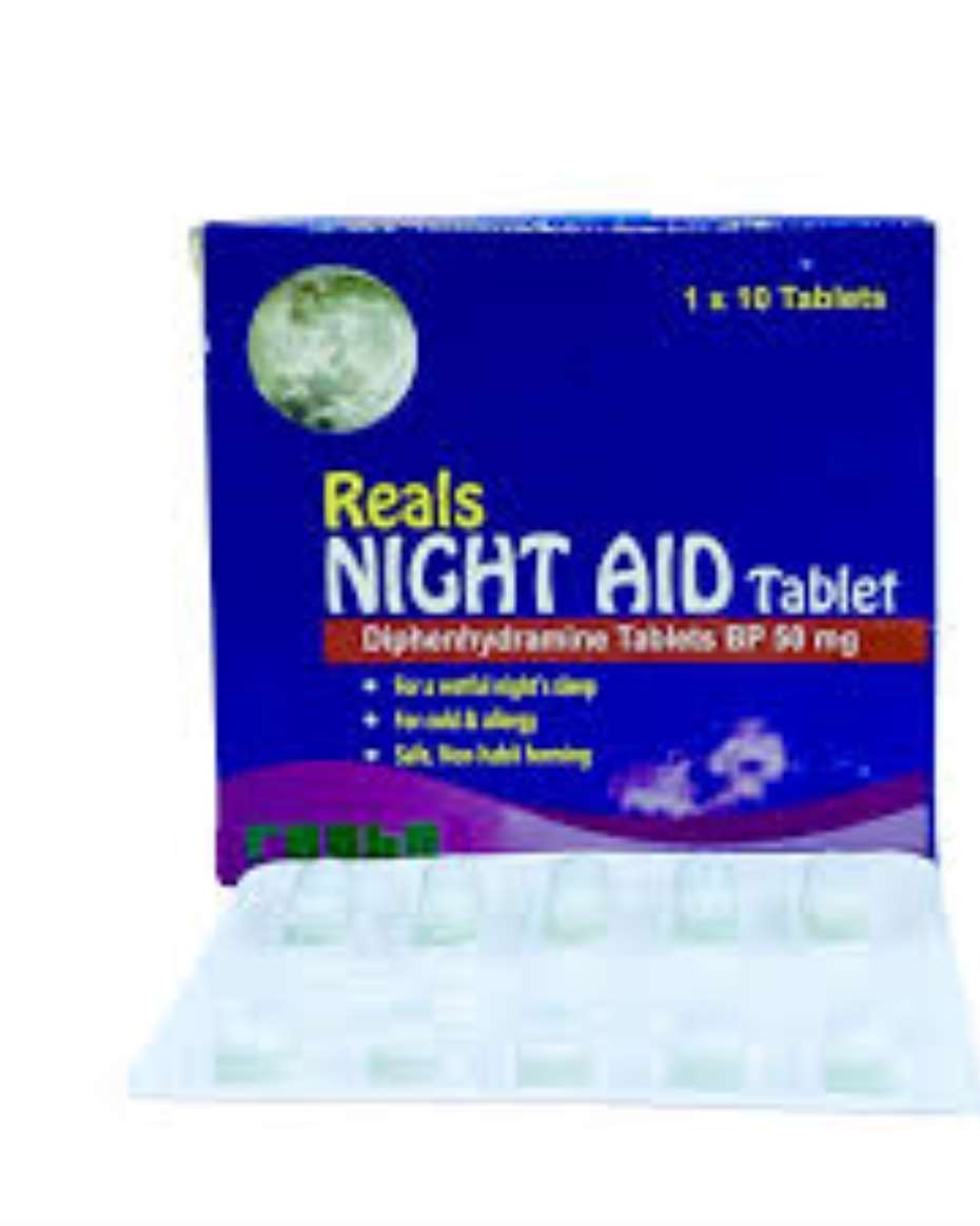 REALS NIGHT AID 2X15 50MG TAB