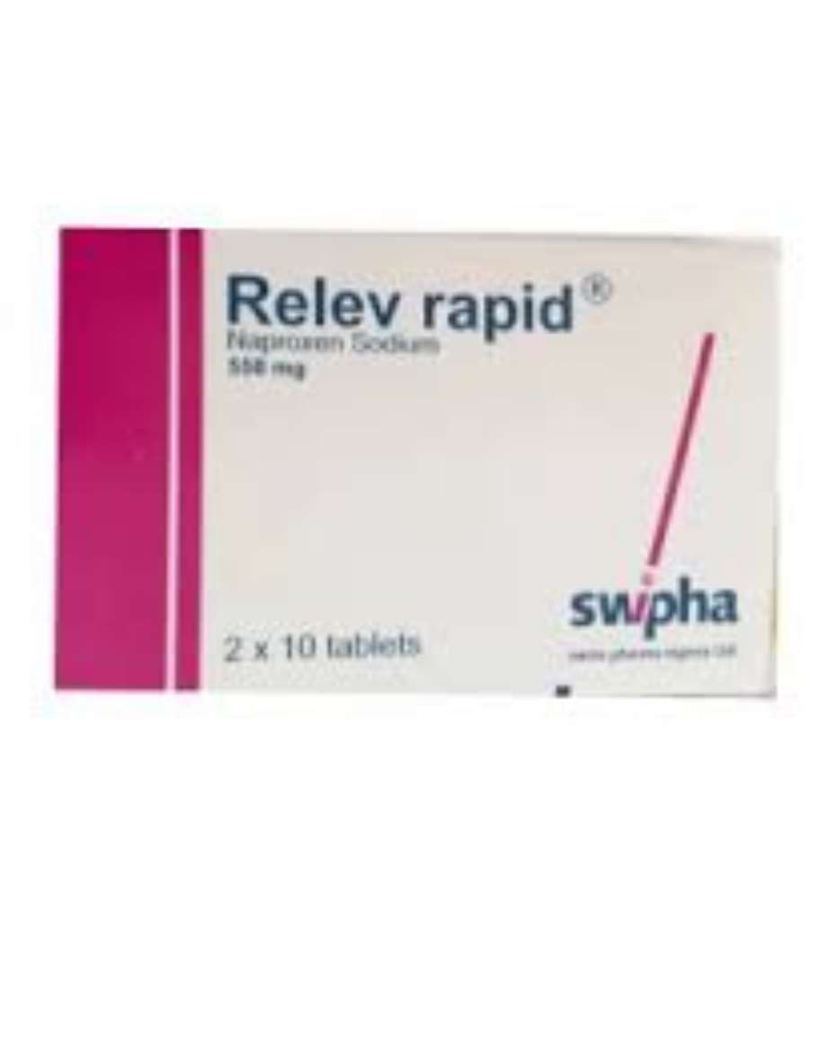 RELEV RAPID 550MG 2X10 TAB NAPROXEN