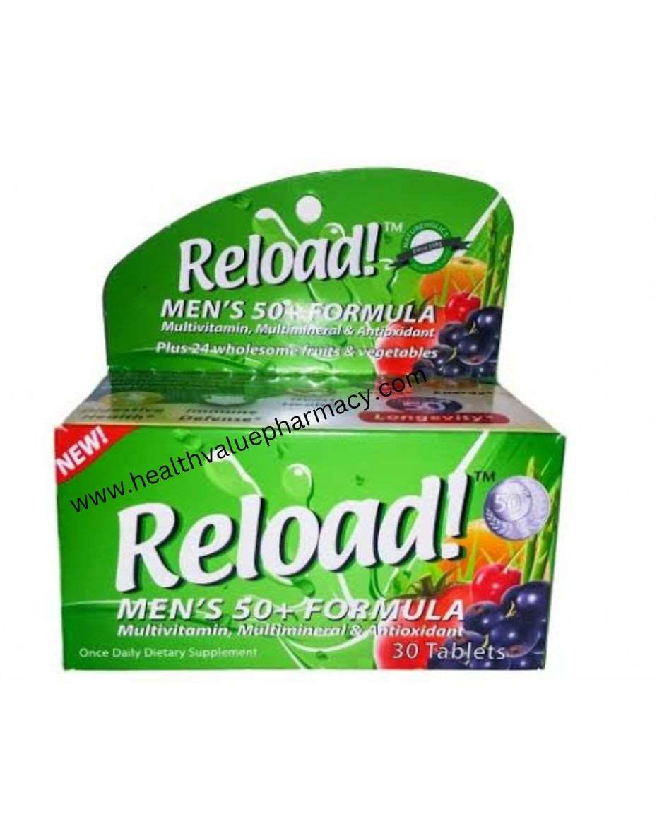 RELOAD MEN 50+ FORMULA 30X1