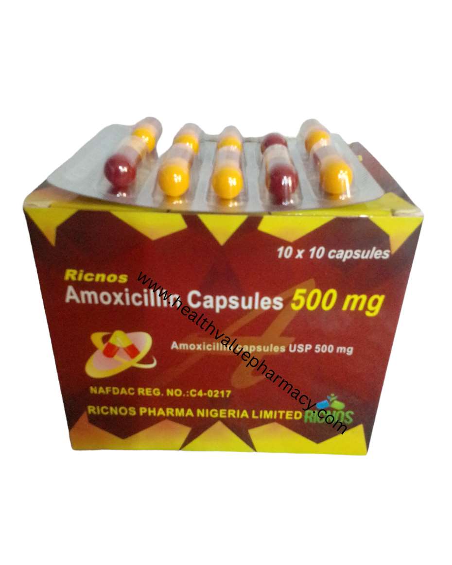 RICNOS AMOXICILLIN 500MG CAP