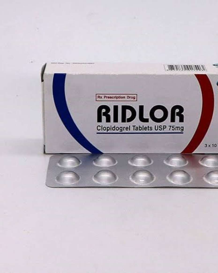 RIDLOR 75MG CLOPIDOGREL  3X10 TAB