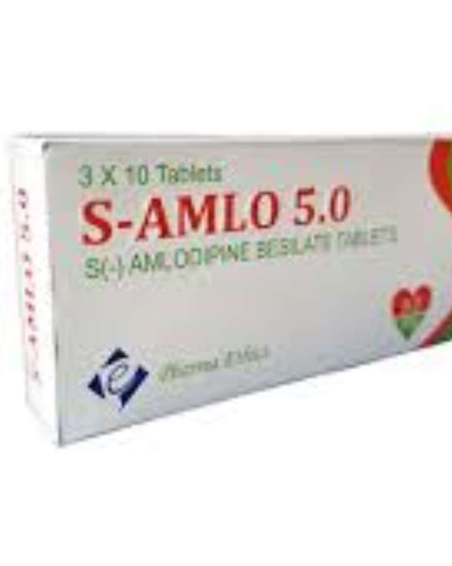 S-AMLO 5MG TAB 3X10 S-AMLODIPINE