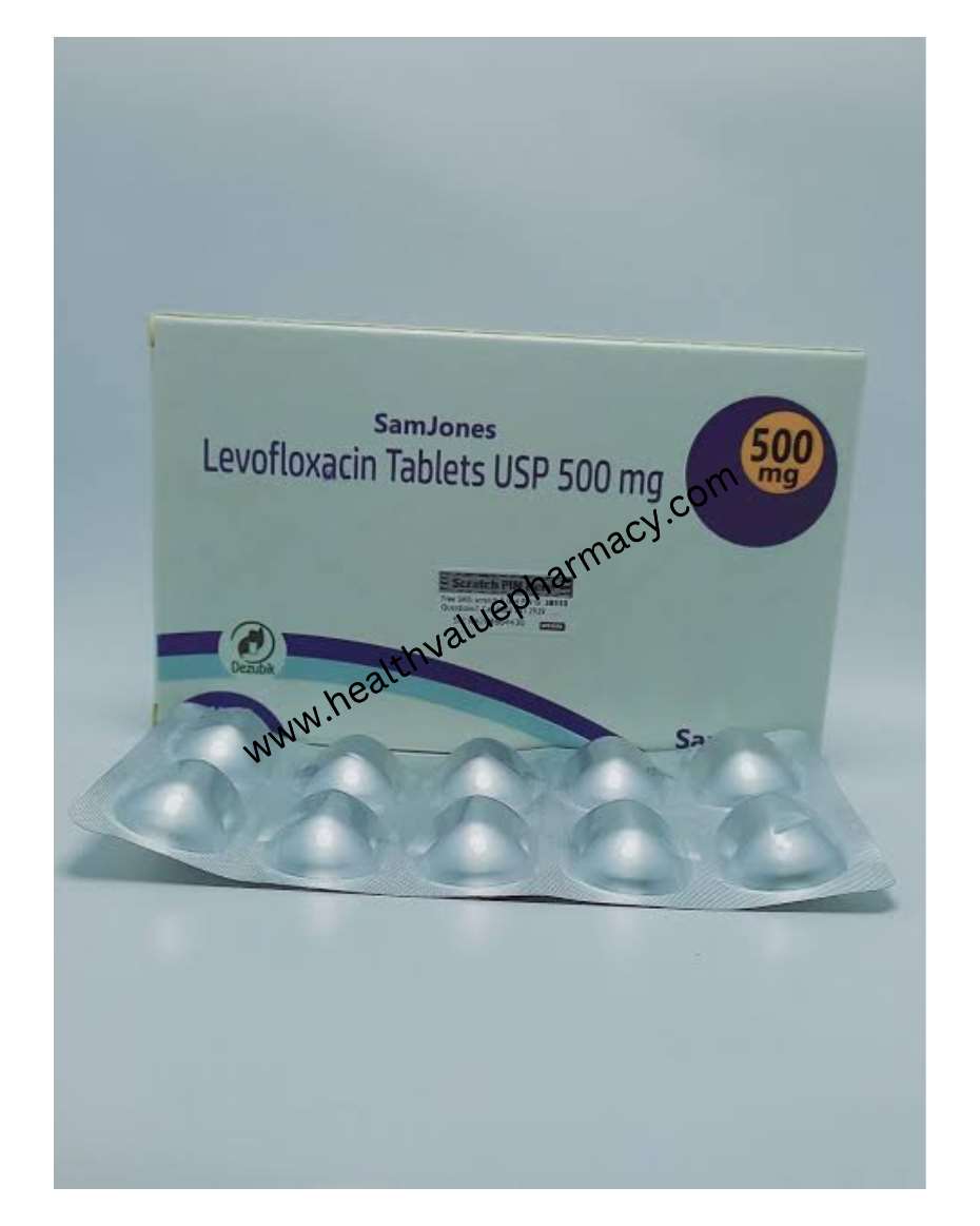 SAMJONES LEVOFLOXACIN TAB 500MG