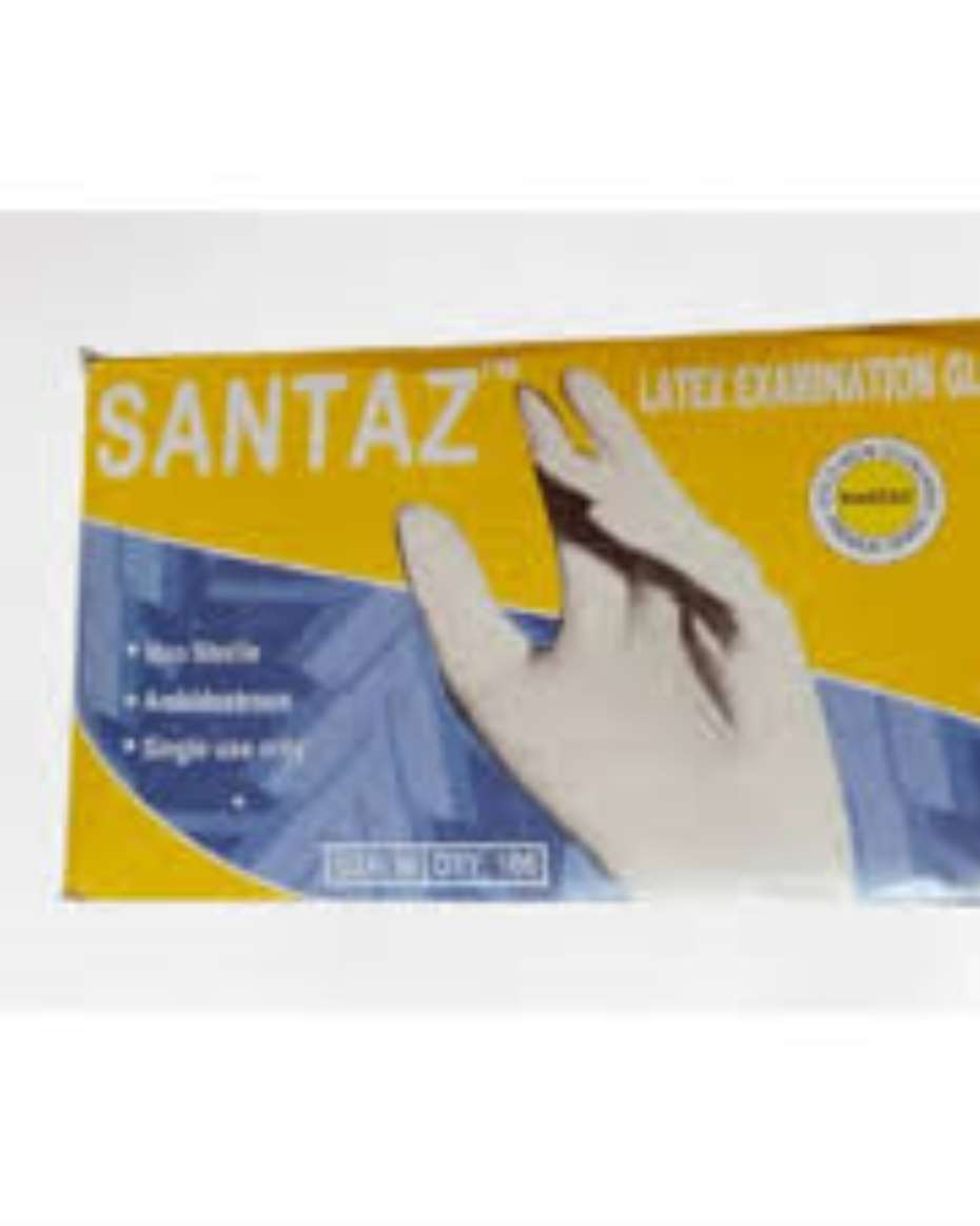 SANTAZ LATEX EXAMINATION GLOVES