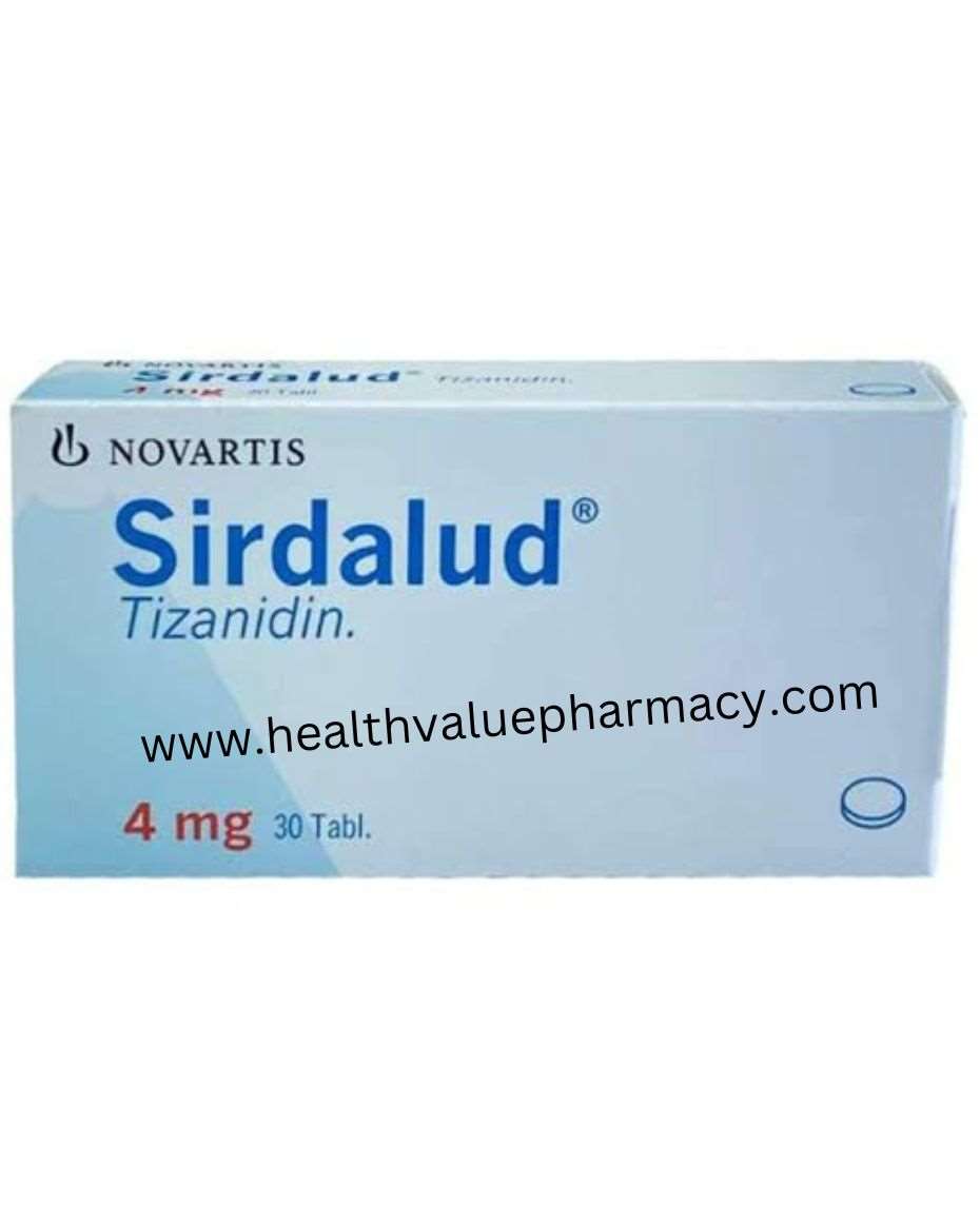 SIRDALUD 4MG TIZANIDINE