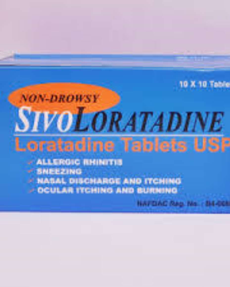 SIVO LORATADINE TAB 10X10