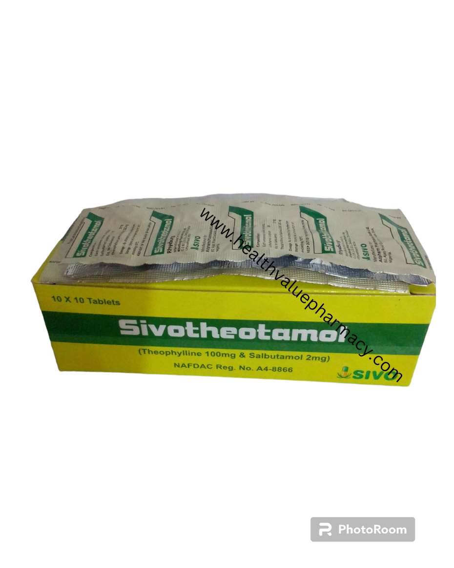 SIVOTHEOTAMOL TAB 10X10