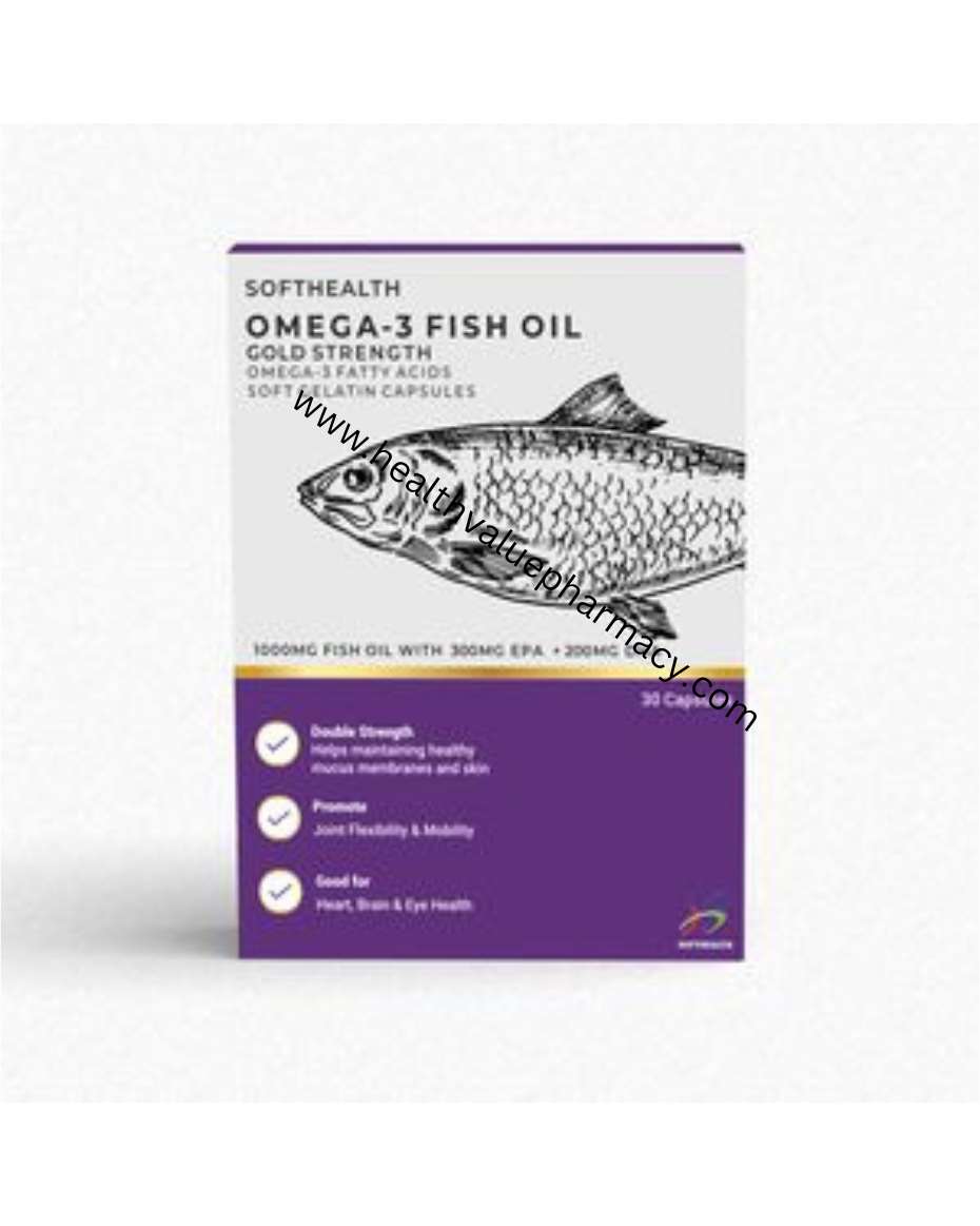 SOFTHEALTH OMEGA-3 FISH OIL 3X10