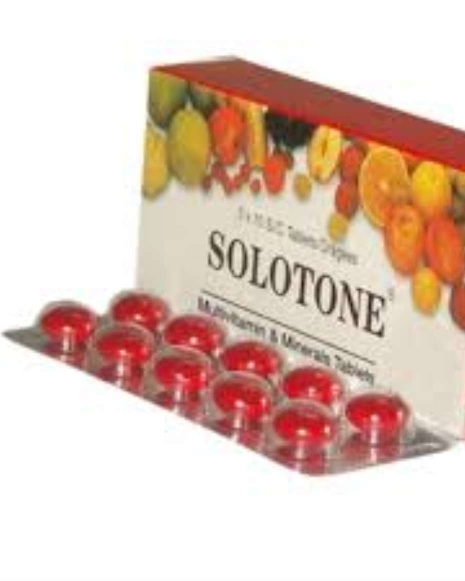 SOLOTONE 3X10 TABLET MULTIVITAMIN