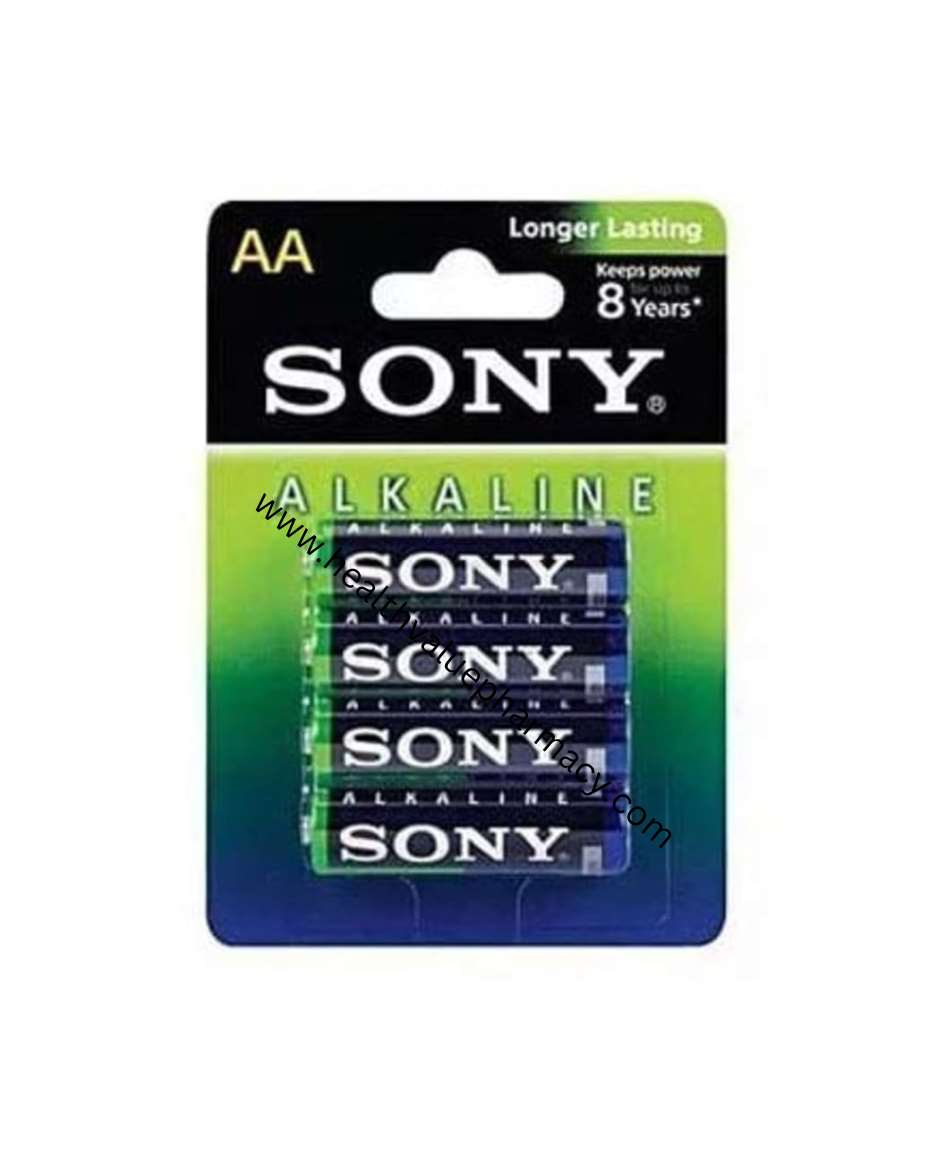 SONY ALKALINE BATTERY AA