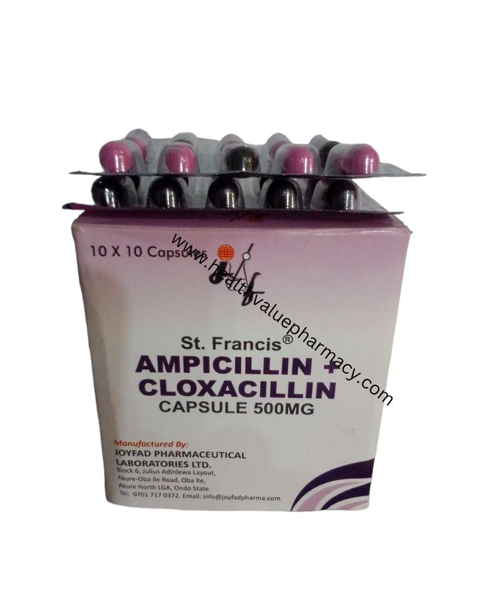 ST. FRANCIS AMPICLOX CAP 500MG