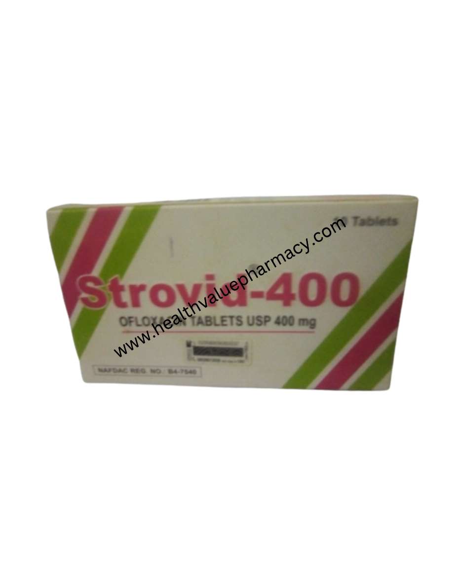 STROVID OFLOXACIN 400MG TAB