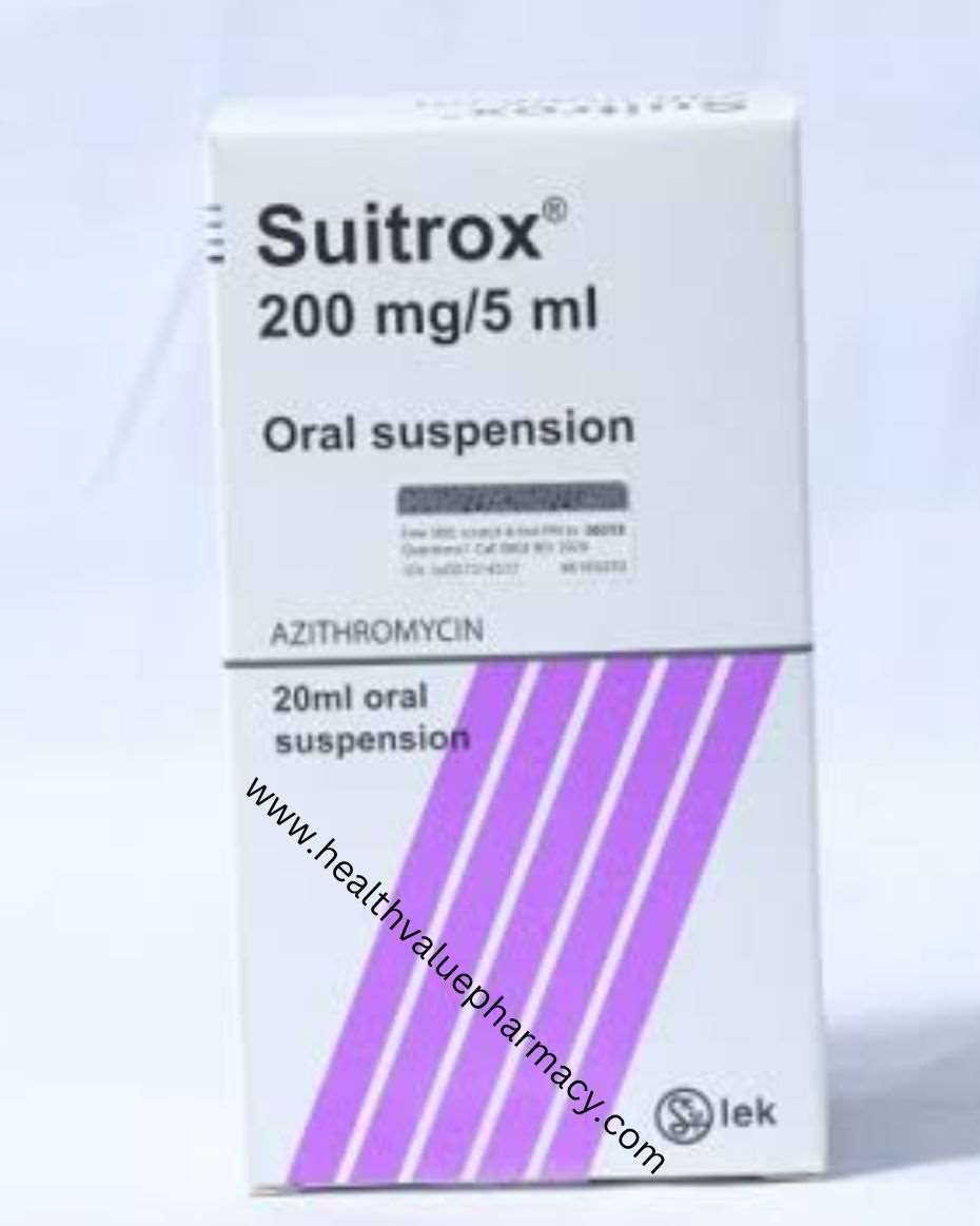 SUITROX SYRUP AZITHROMYCIN