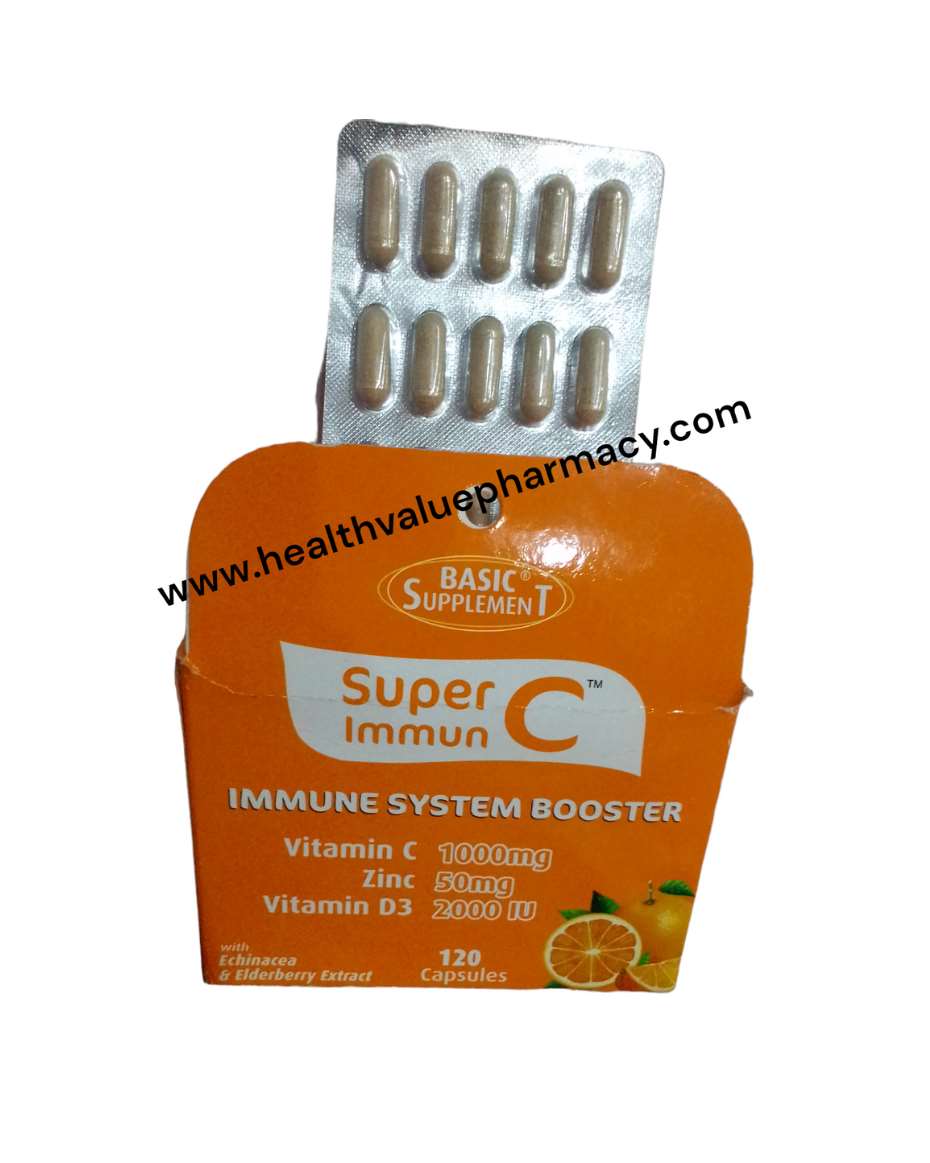 SUPER IMMUN C SATCHET X120 BASIC SUPPLEMENT